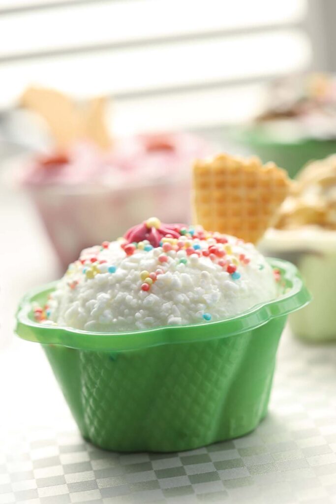 Ice cream cups from Welcome Home Brands are 100% biodegradable