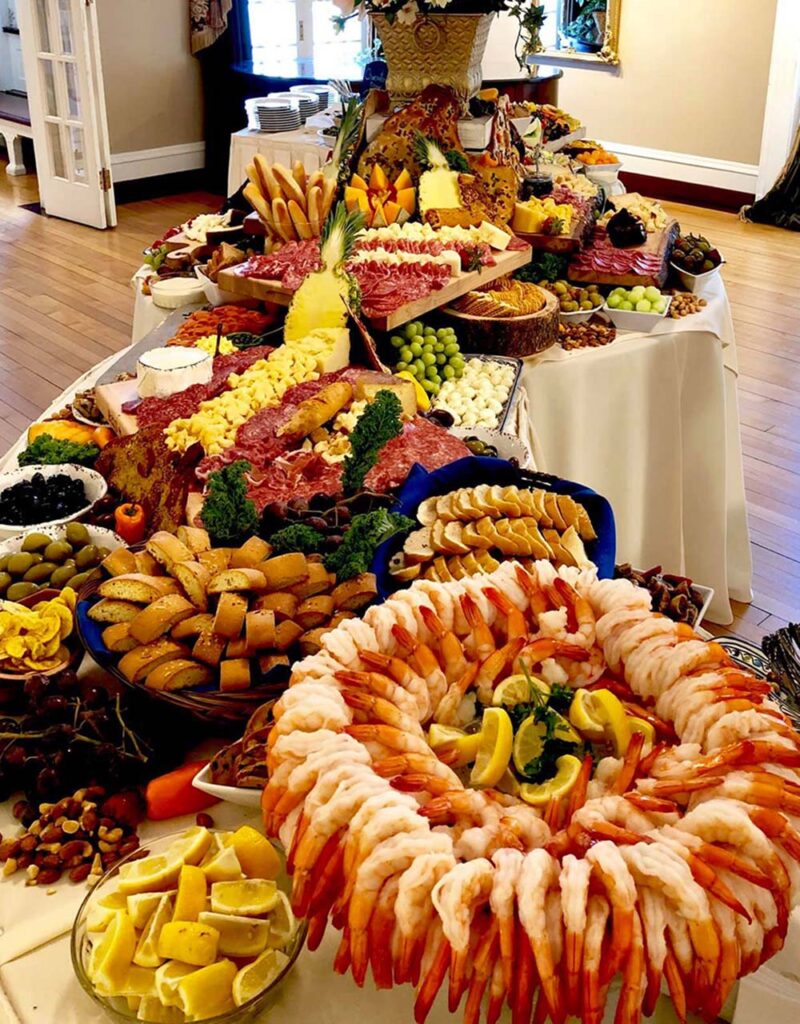 Clients of Normandy Catering love their lavish grazing tables.