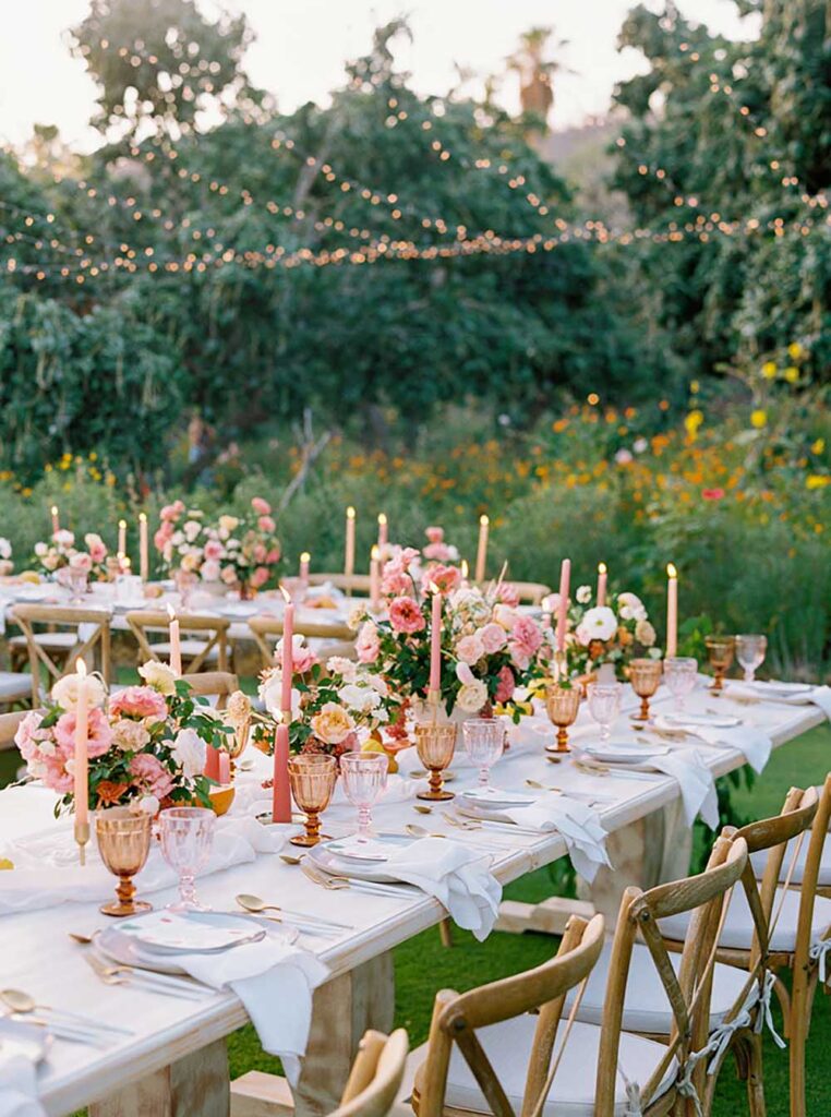 Amy Abbott Weddings & Events often plans weddings at Flora Farms, a 25-acre organic working farm. Photo by Erich McVey