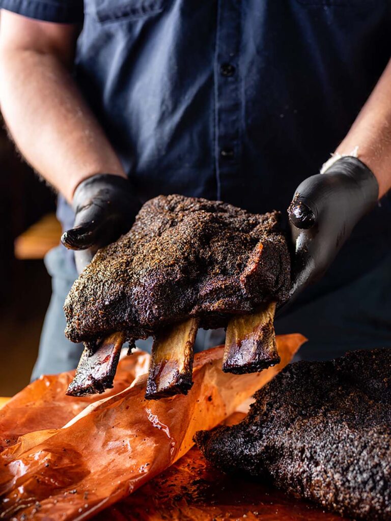 Carey Bringle’s beef ribs