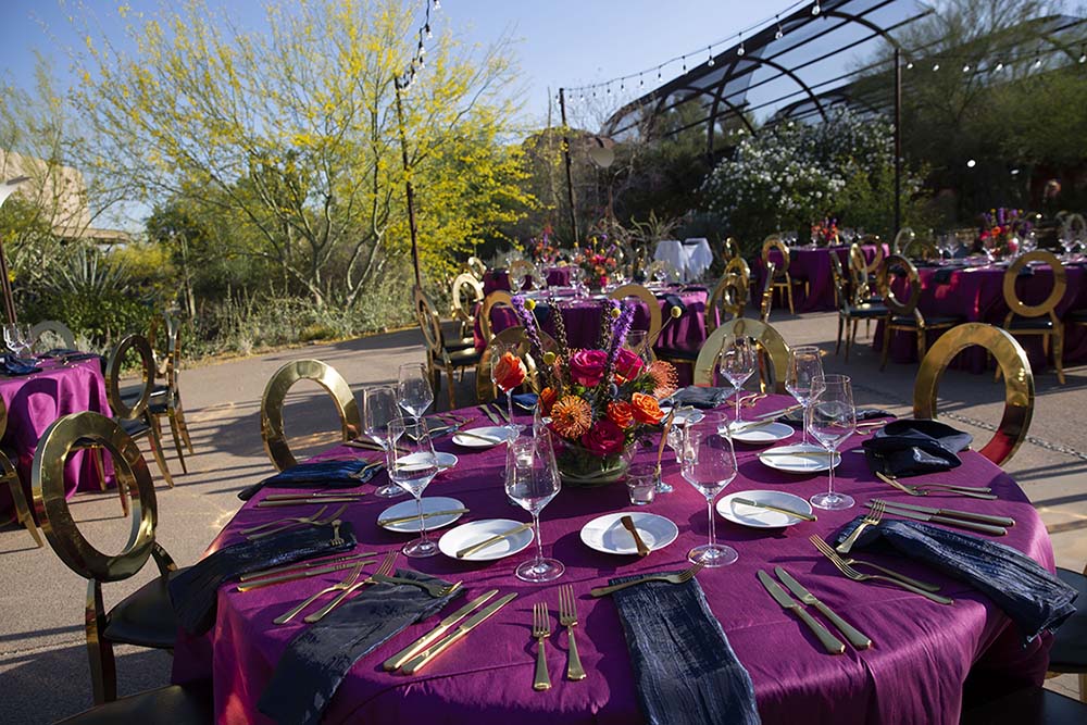 Phoenix-based Fabulous Food planned and catered the complex Dinner on the Desert event in April. Photo by Haute Media