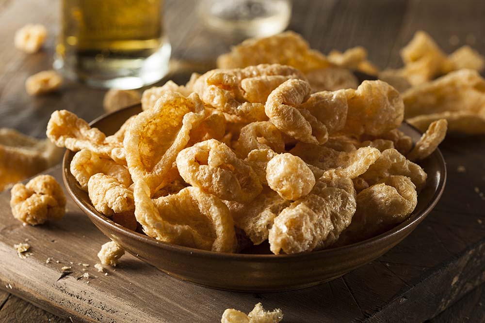 Pork rinds are an easy and unique go-to ingredient.