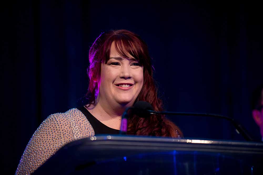 Amber Allen, CPCE, began her year-long term as NACE president at the Experience conference. Photo by Harmland Visions, LLC