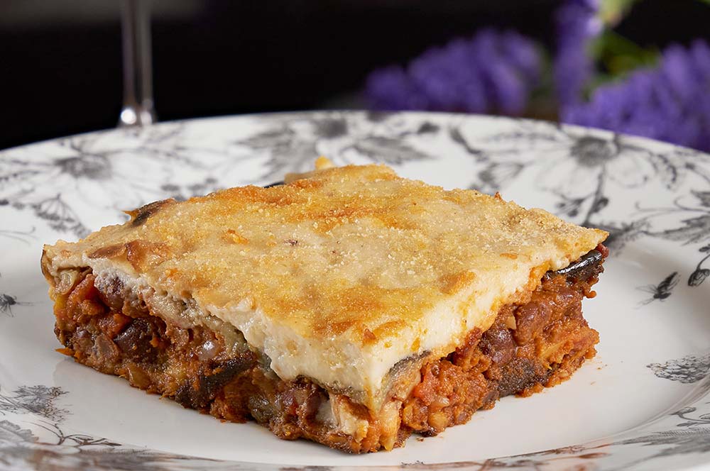 Vegan Moussaka, from Season 4 of My Greek Table with Diane Kochilas, on American Public Television