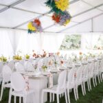 Vivid colors will be popping up in 2023 weddings, according to OFD Consulting's Meghan Ely. Photo by Kyle John Photography. Planning and design by Ann Travis Events