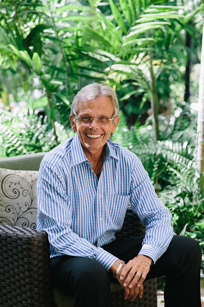 Bill Hansen, CEO of Bill Hansen Hospitality Group in Coconut Grove, Florida