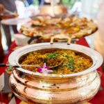 Vegetable biryani from Maya Indian Catering in Wakefield, Massachusetts