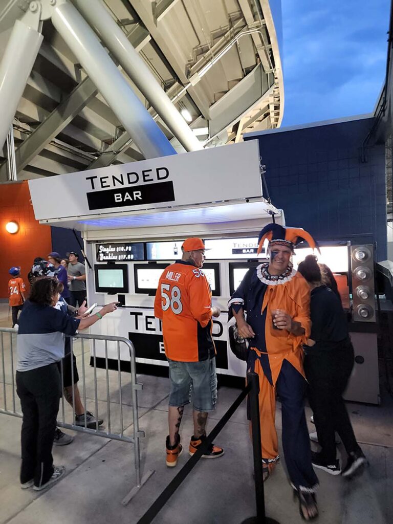 TendedBar at Empower Field at Mile High n Denver, home of the Denver Broncos