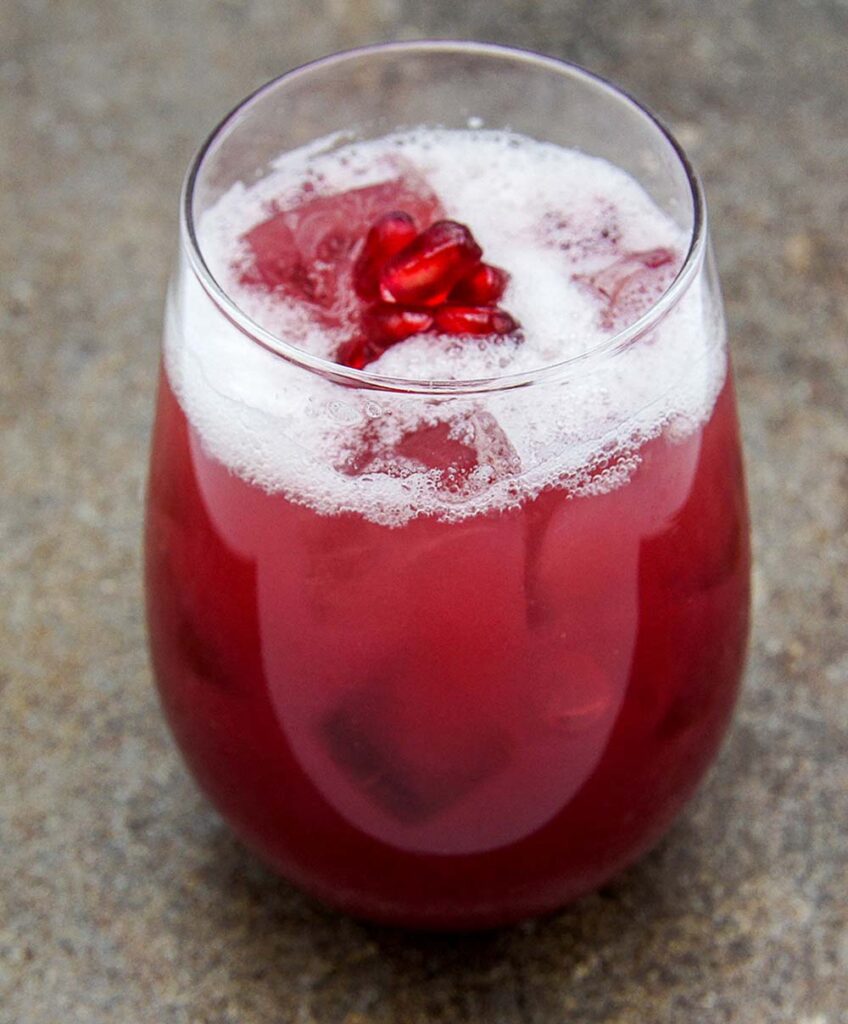 Pom Fizz Cocktail from Abigail Kirsch